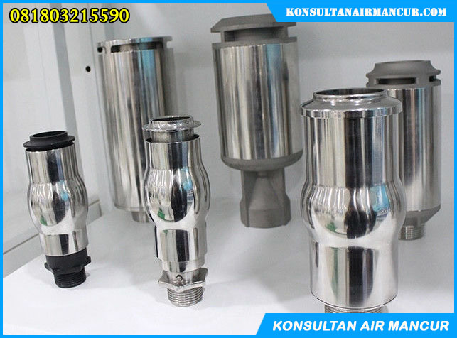 Nozzle air mancur murah frothy foam stainless steel