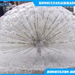 Nozzle air mancur hemishpere Crystal murah berkualitas