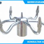 Spesfikasi Nozzle Air Mancur Pirouette Stainless steel berkualitas